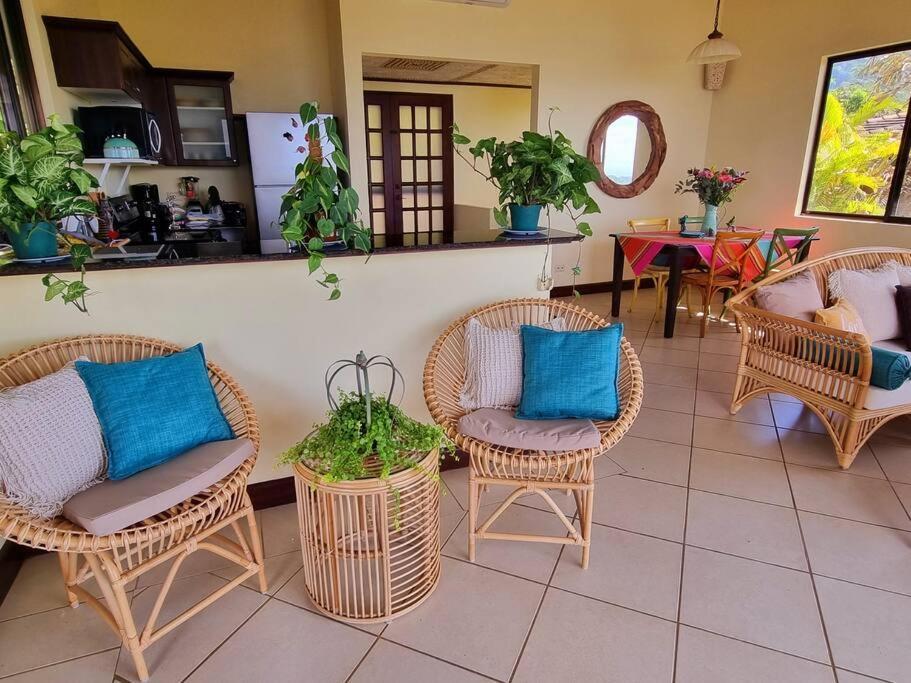 Villa Amor Del Mar With Breathtaking View Of Ocean & Jungle Dominical Exterior foto